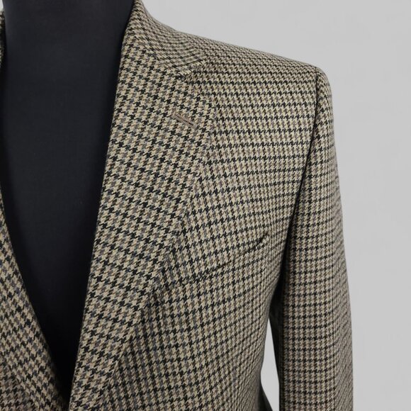 Ralph Lauren 42L Wool Cashmere Blend 3 Button Sport Coat Blazer - Picture 4 of 11